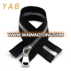 YAB High Quality Decorative Long Chain Open End Home Textile Metal Zipper